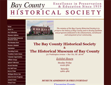 Tablet Screenshot of bchsmuseum.org